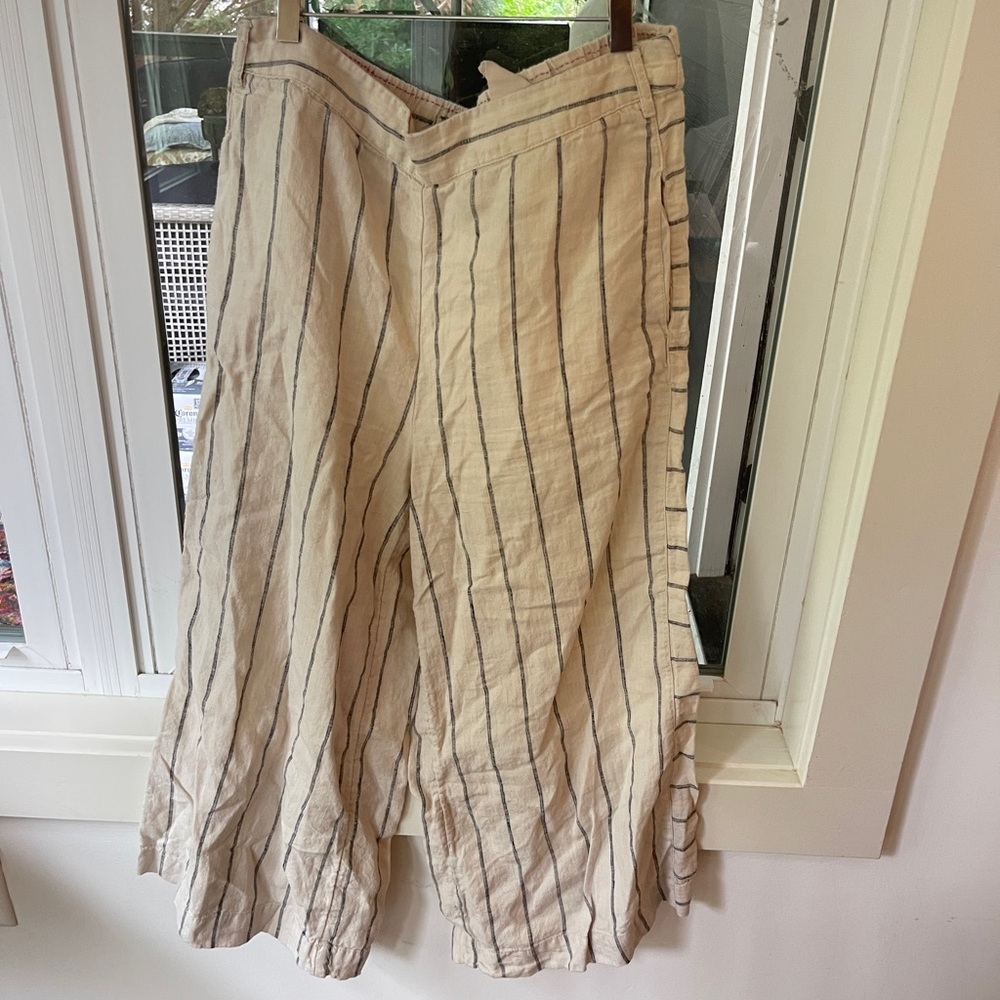 Anthropologie linen pants
